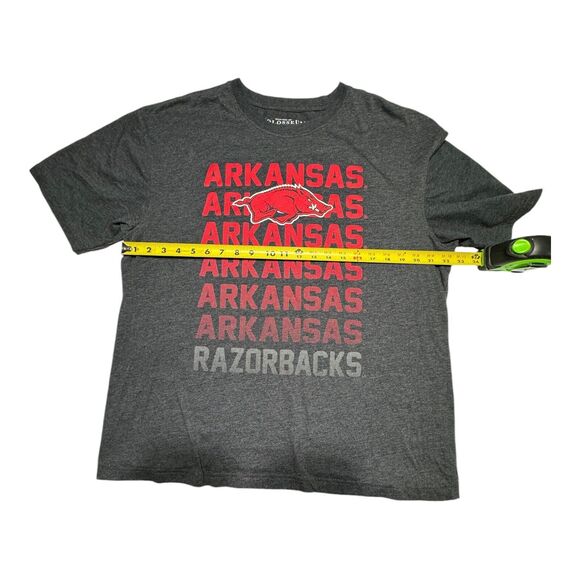 Arkansas Razorbacks Hogs Colosseum Athletics Dark Gray‎ Red Adult XL - Picture 6 of 7